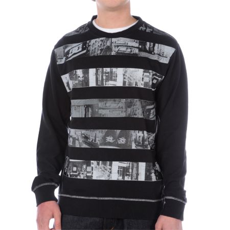 DC Shoes Dave Black Crew Sweatshirt