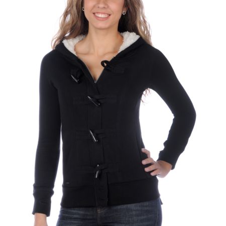 Element Girls Justine Black Hoodie