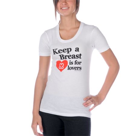 Keep A Breast Foundation KAB Is For Lovers Tee Shirt