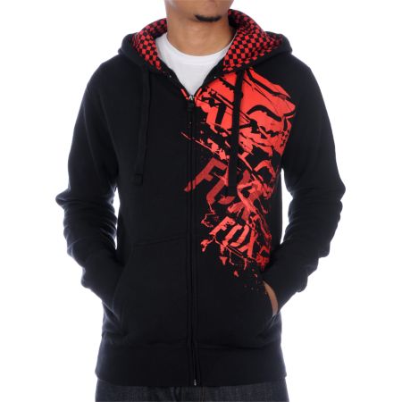 Foxs Discretion Black Hoodie