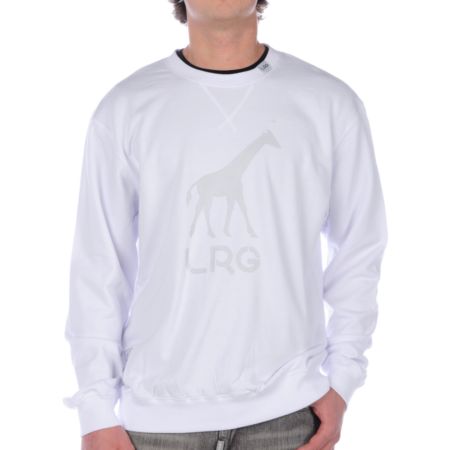 LRG Grass Roots White Crewneck