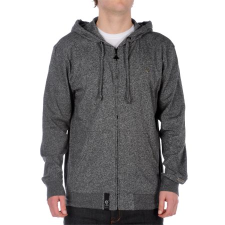LRG Emergency Broadcast Heather Black Hoodie