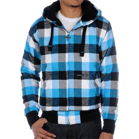 Fox Indecision Blue Sherpa Jacket