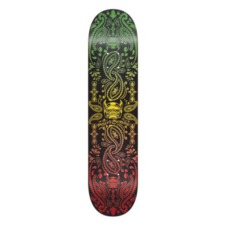 Speed Demons Rasta Bandana Skateboard Deck