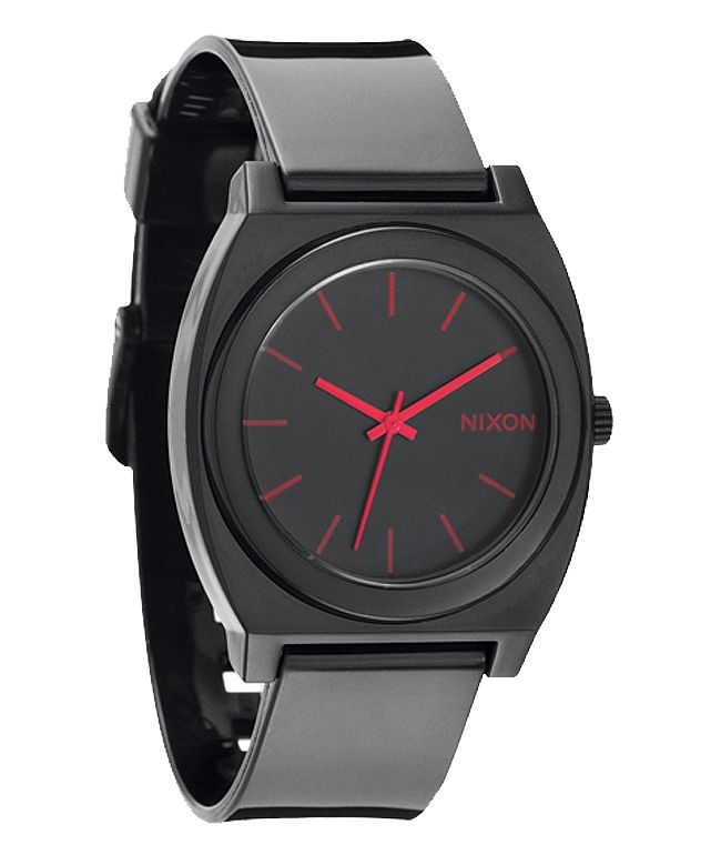 Nixon Time Teller P Black & Pink Analog Watch