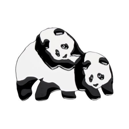 Enjoi Bro & Sis Panda Belt Buckle