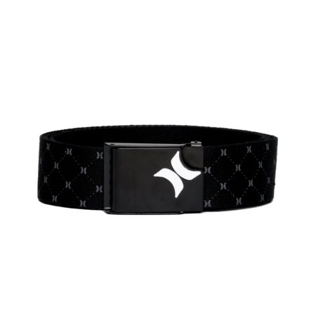 Hurley O&O Iconic Black Web Belt