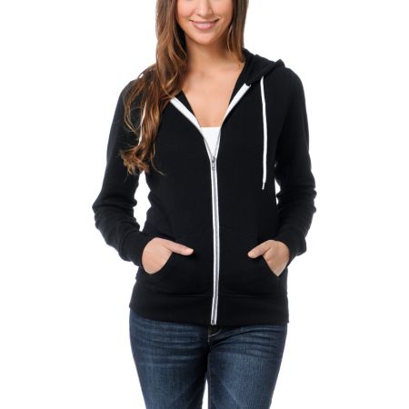 Zine Girls Black Hoodie