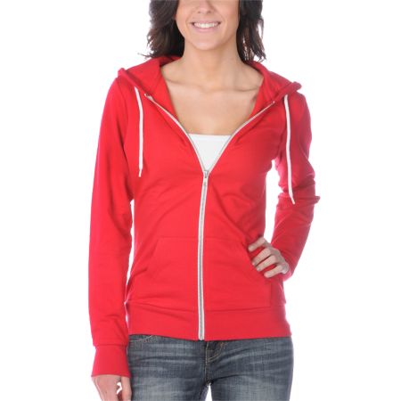 Zine Girls Tango Red Hoodie