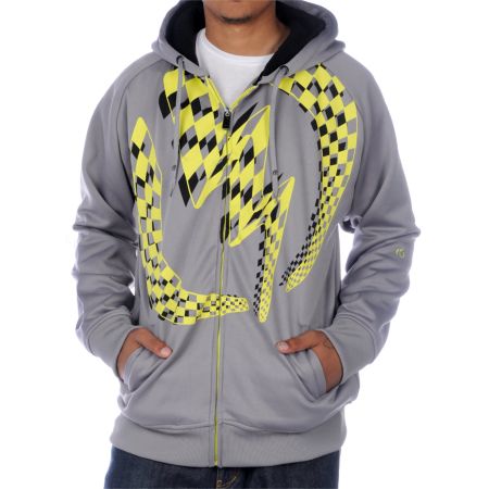 Electric Finish Grey Tech Fleece