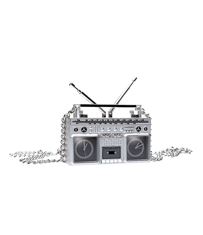 KR3W The Blaster Silver Pendant Analog Watch