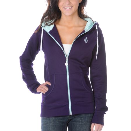 Volcom Synergism Purple Tech Fleece
