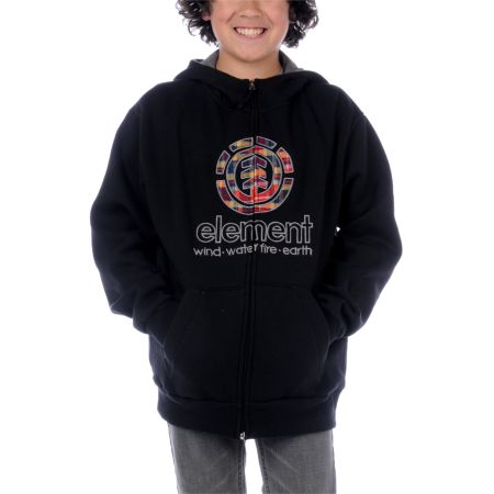 Element Boys Zion Black Hoodie