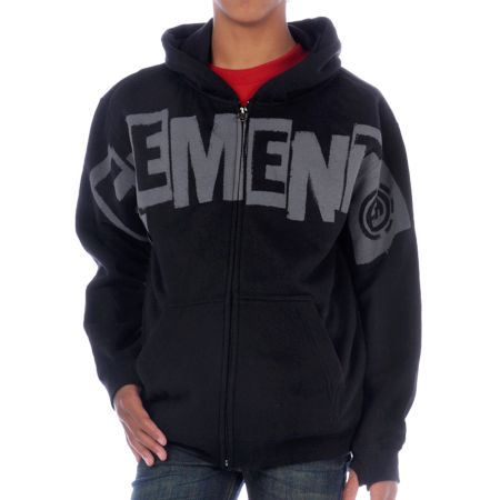 Element Boys Punch Black Hoodie