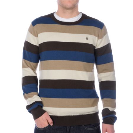 Hurley One & Only Brown Crew Neck Sweater