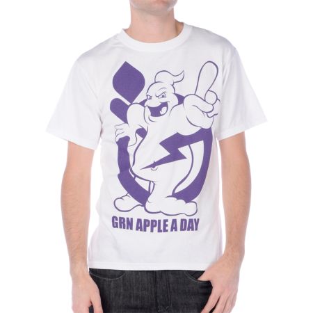 GRN Apple Tree White Tee Shirt