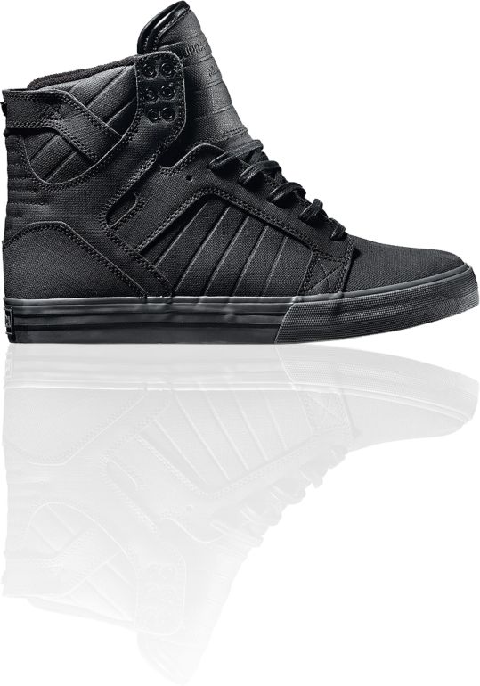 Supra Skytop Gunny Black TUF Skate Shoe