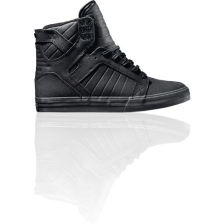 Supra Skytop Gunny Black TUF Skate Shoe
