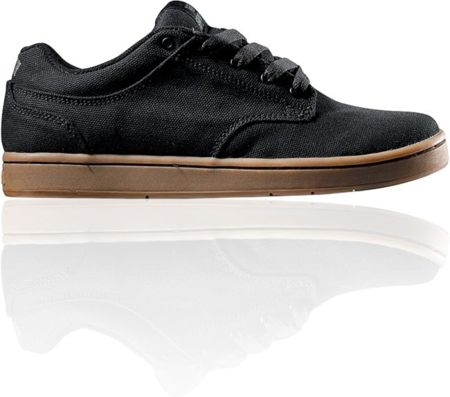 Supra Dixon Black Canvas Shoe