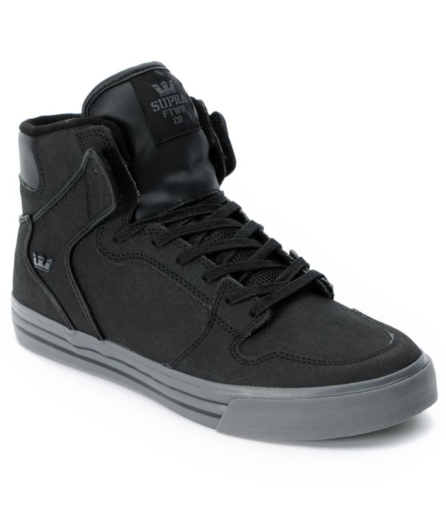 Supra Vaider Tuf Black Gunny Shoe