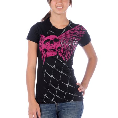 Skin Industries Reckoning Black Tee Shirt