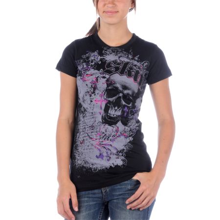 Skin Industries Ghost Black Tee Shirt