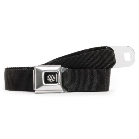 Buckle Down Volkswagen Black Seatbelt Belt