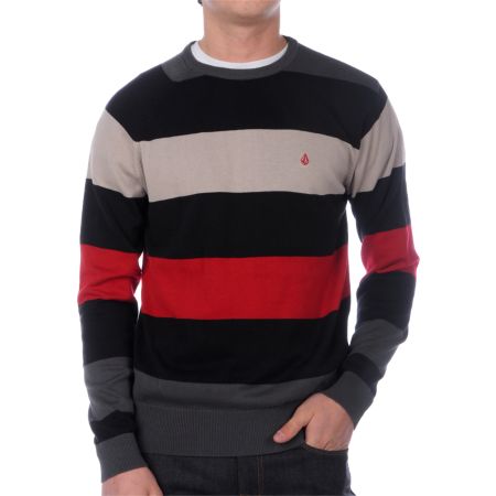 Volcom Rebel Grey Crew Neck Sweater