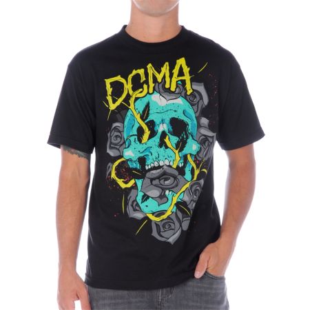 DCMA Collective Kiss Of Death Black Tee Shirt