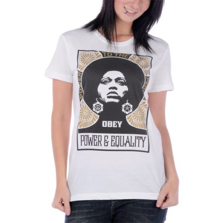 Obey Power & Equality Tee Shirt