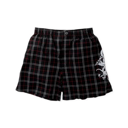Empyre Charmer Black Plaid Boxer