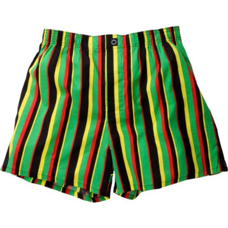 Empyre Trinity Rasta Black Boxer