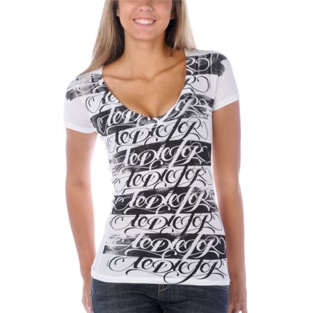 To Die For Touch Of Class White Tee Shirt