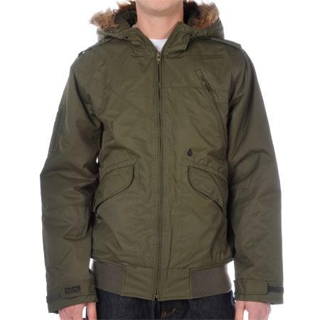 Volcom Vector Olive Jacket