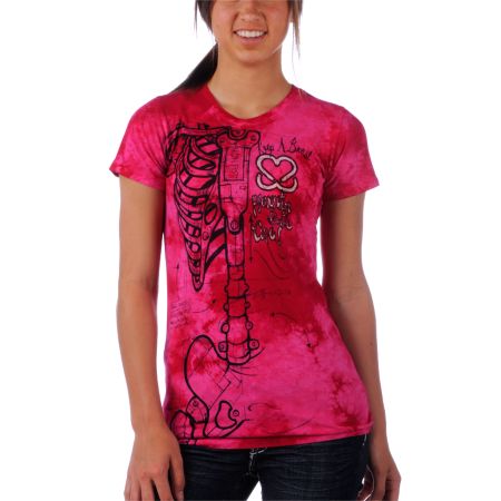 Iron Fist X Keep A Breast Pink Tee Shirt