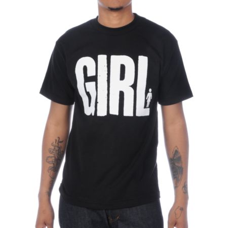 Girl Big Girl Black Tee Shirt