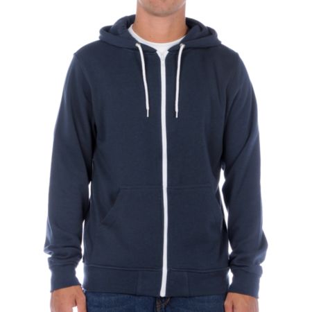 Zine Template Solid Midnight Blue Hoodie