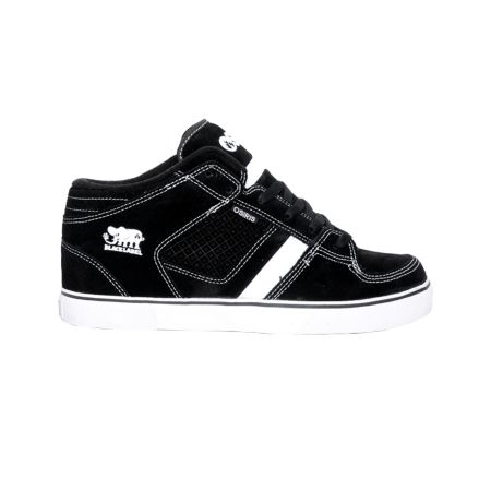 Osiris Chino Mid Shuriken, Black & White Shoe