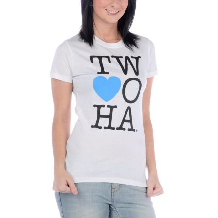 TWLOHA Tourist White Tee Shirt