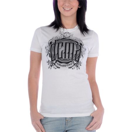 DCMA Collective Welcome White Tee Shirt