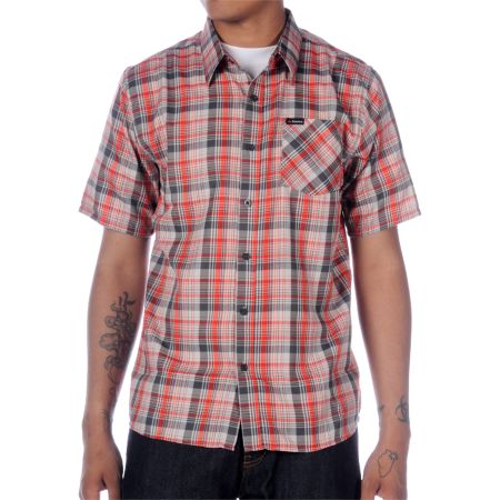 Emerica Aperture Plaid Red Woven