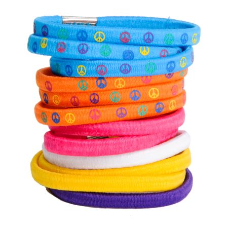 Barry-Owen Peace Multi Ponytail Holders