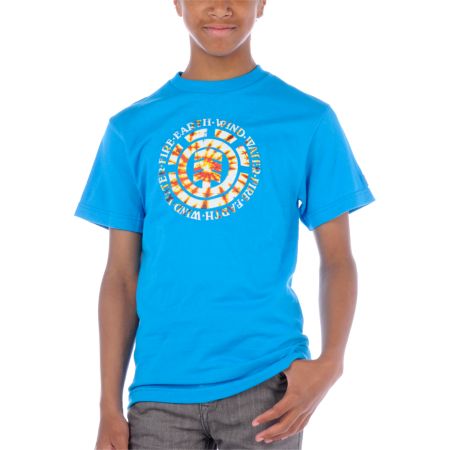 Element Boys Jerry Cyan Tee Shirt