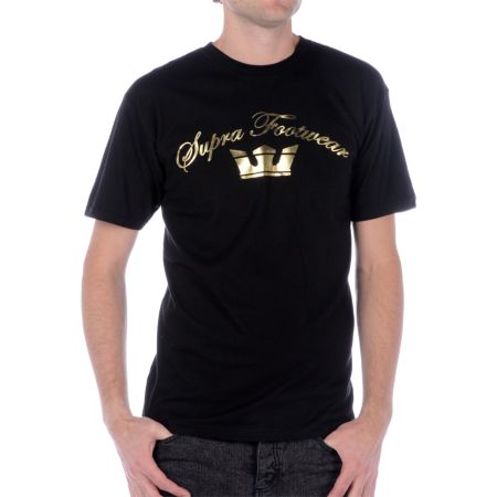 Supra Signature Black Tee Shirt