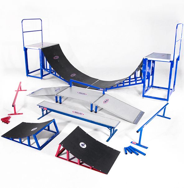 Mojo Rails Complete Skate Park