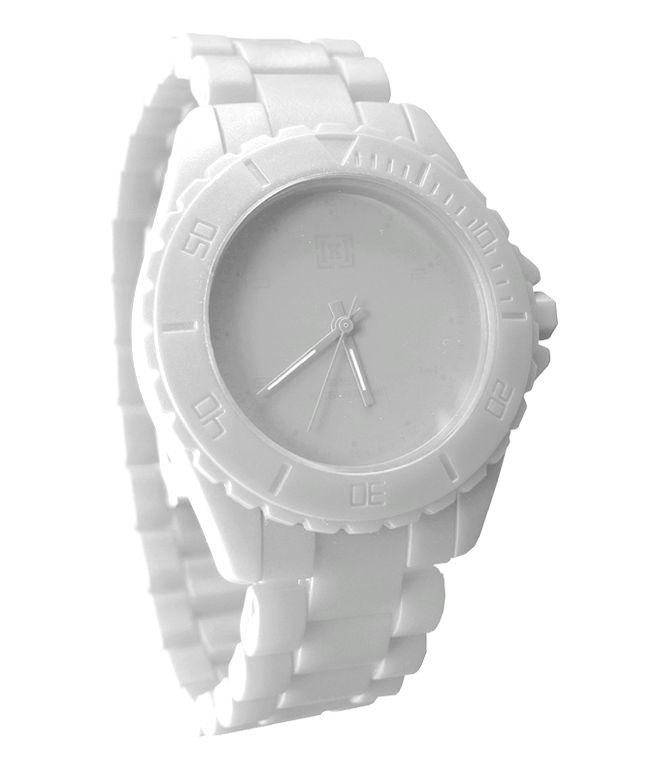 KR3W Phantom White Analog Watch