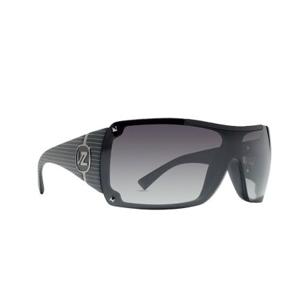 Von Zipper Gamma Black Satin Stripes Sunglasses