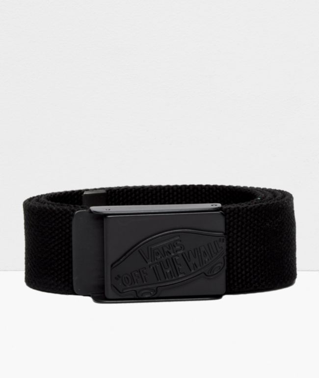 Vans Conductor Black Web Belt