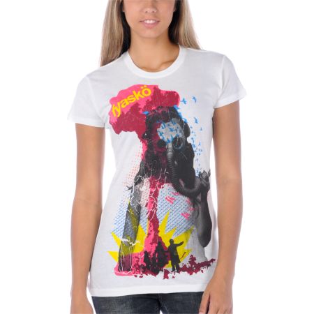 Fyasko Atomic White Tee Shirt