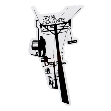 Casual Industrees Chairlift Sticker